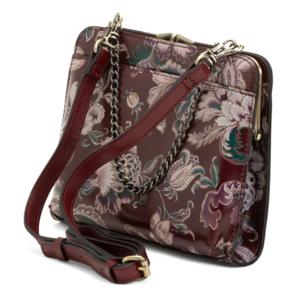 PATRICIA NASH Leather Evangeline Frame Crossbody Bag - Picture 4 of 5